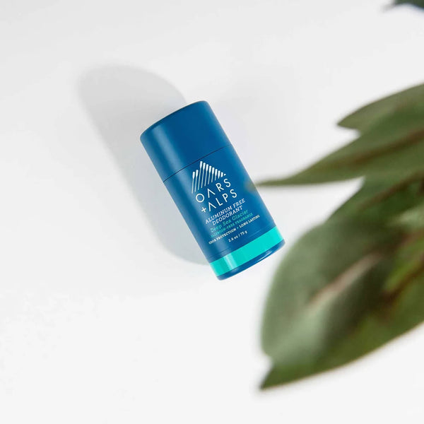 Oars + Alps - Men’s Aluminum Free Deodorant, Clear, Deep Sea Glacier - Bawston & Tucker - 