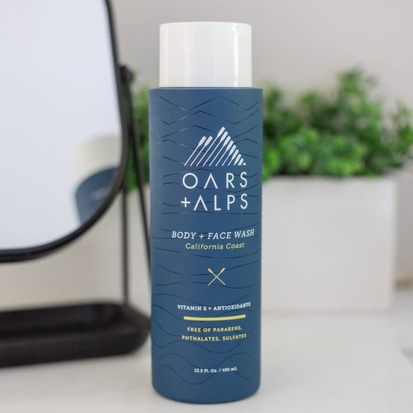 Oars + Alps - Men's Body Wash - California Coast, Post Gym - Bawston & Tucker - 