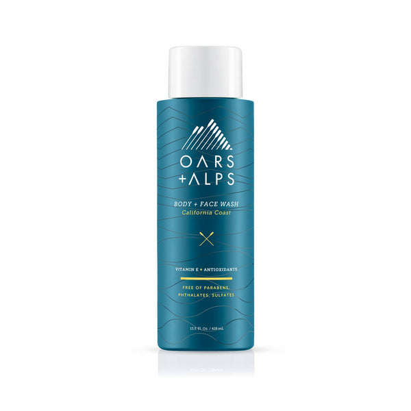 Oars + Alps - Men's Body Wash - California Coast, Post Gym - Bawston & Tucker - 