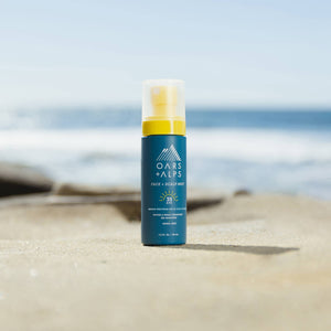 Oars + Alps - Men's Face + Scalp Mist with SPF 35, Lightweight Sunscreen - Bawston & Tucker -