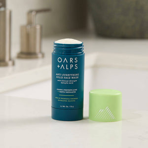 Oars + Alps - NEW Anti-Everything Men's Solid Face Wash Stick - Bawston & Tucker -