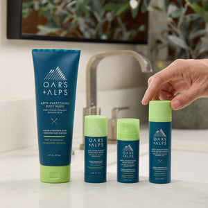 Oars + Alps - NEW Anti-Everything Men's Solid Face Wash Stick - Bawston & Tucker -