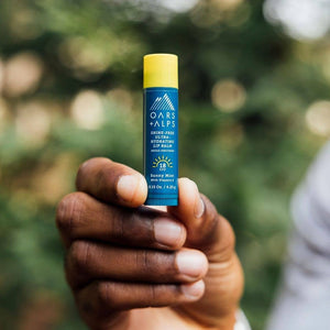 Oars + Alps - Shine-Free SPF 18 Men's Lip Balm, Sunny Mint Scent, 36ct CDU - Bawston & Tucker -