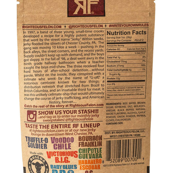 OG Hickory Beef Jerky - B&T Pantry - Bawston & Tucker - Pantry