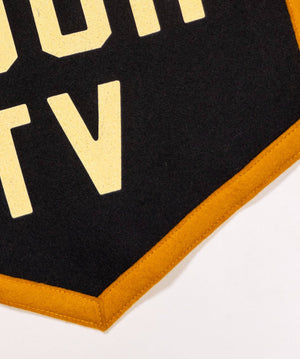 Oxford Pennant - Blow Up Your TV Camp Flag • John Prine x Oxford Pennant - Bawston & Tucker - 