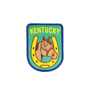 Oxford Pennant - Kentucky Embroidered Patch - Bawston & Tucker - 