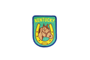Oxford Pennant - Kentucky Embroidered Patch - Bawston & Tucker - 