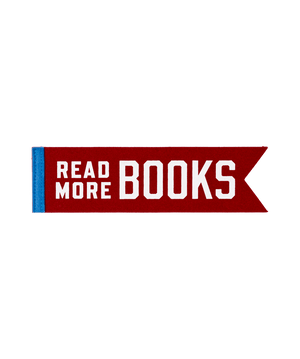 Oxford Pennant - Read More Books Bookmark - Bawston & Tucker - 