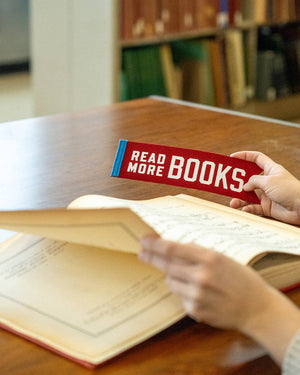 Oxford Pennant - Read More Books Bookmark - Bawston & Tucker - 