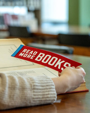 Oxford Pennant - Read More Books Bookmark - Bawston & Tucker - 
