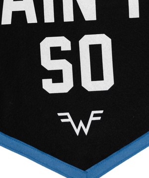 Oxford Pennant - Say It Ain't So Camp Flag • Weezer x Oxford Pennant - Bawston & Tucker -