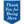Oxford Pennant - Thank You For Being Here Camp Flag - Bawston & Tucker - 