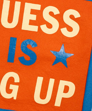 Oxford Pennant - Well, I Guess This Is Growing Up Camp Flag • Blink - 182 x Oxford Pennant - Bawston & Tucker - 