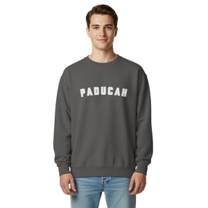PADUCAH - Pepper Garment - dyed sweatshirt - Bawston & Tucker - 