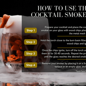 Personalized Cocktail Smoker Kit - Bawston & Tucker -