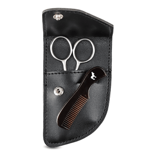 Pete & Pedro - Beard Care Comb & Scissors Kit - Bawston & Tucker - 