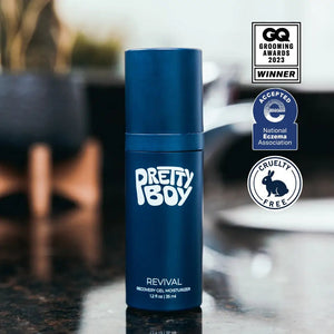 PrettyBoy - PrettyBoy Face Revival Gel Moisturizer For Men - Bawston & Tucker - 