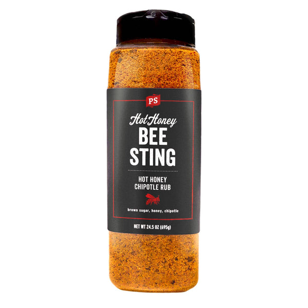 PS Seasoning - Bee Sting - Hot Honey Chipotle BBQ Rub - Bawston & Tucker - 