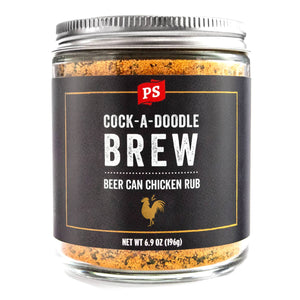 PS Seasoning - Cock - A - Doodle Brew - Beer Can Chicken Rub - Bawston & Tucker - 