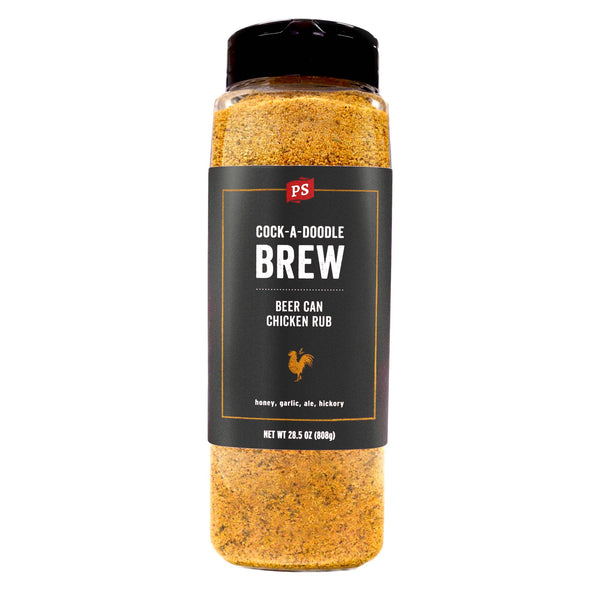 PS Seasoning - Cock - A - Doodle Brew - Beer Can Chicken Rub - Bawston & Tucker - 