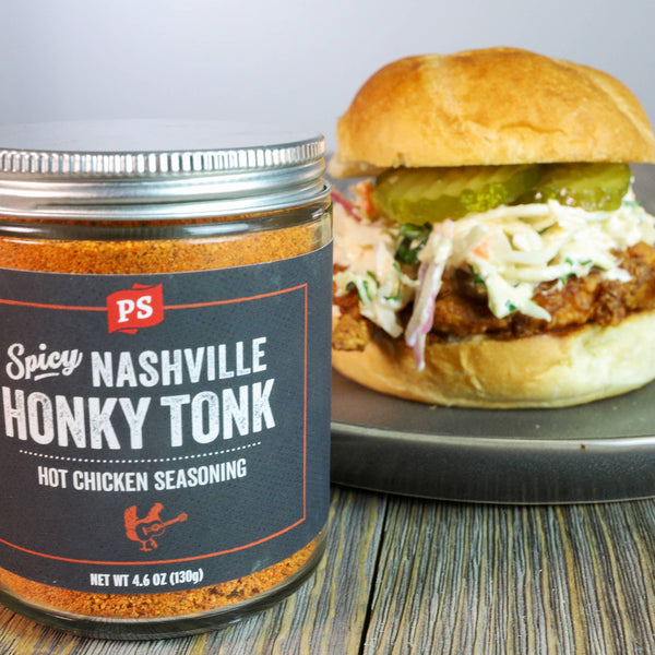PS Seasoning - Honky Tonk - Hot Chicken Rub - Bawston & Tucker - 