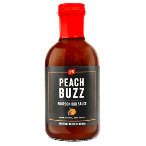 PS Seasoning - Peach Buzz - Hickory Whiskey BBQ Sauce - Bawston & Tucker - 