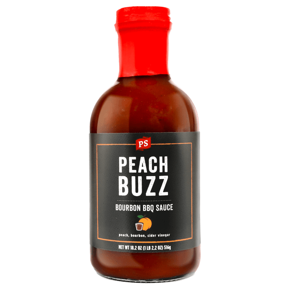 PS Seasoning - Peach Buzz - Hickory Whiskey BBQ Sauce - Bawston & Tucker - 