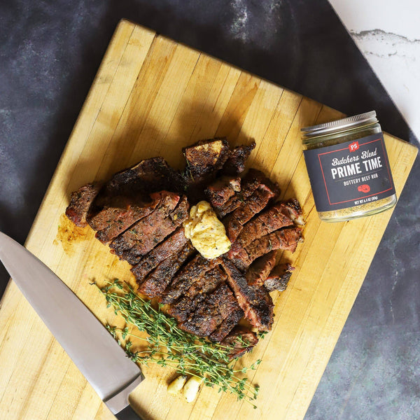 PS Seasoning - Prime Time - Buttery Beef Rub - Bawston & Tucker - 