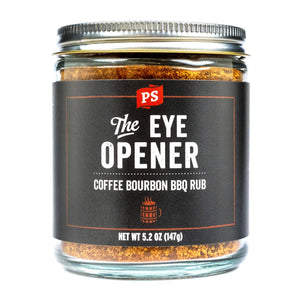 PS Seasoning - The Eye Opener - Coffee Bourbon BBQ Rub - Bawston & Tucker - 