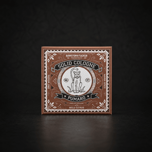 Pumaro Solid Cologne for Men - Dry Woods & Golden Citrus - Bawston & Tucker - Solid Cologne