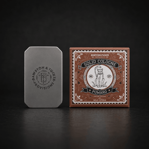 Pumaro Solid Cologne for Men - Dry Woods & Golden Citrus - Bawston & Tucker - Solid Cologne