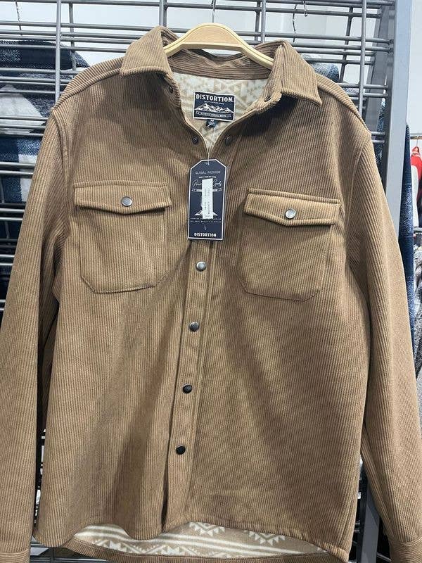 PX - Hugo Corduroy Microfiber Lined Jacket - Bawston & Tucker - 