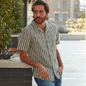 PX - Samson Textured Resort Knit Shirt - Bawston & Tucker - 