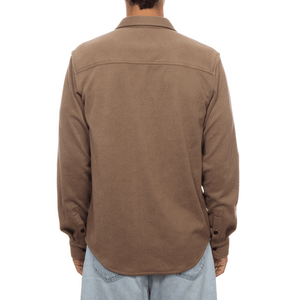 PX - Ultra Soft 2 Pocket Long Sleeve Shirt - Mocha - Bawston & Tucker -