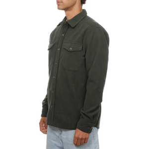 PX - Warm Olive Corduroy Jacket With A Printed Microfiber Lining - Bawston & Tucker -