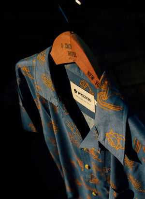 Pyknic - Adios Burritos Casual Button Down Shirt Men & Women - Bawston & Tucker - 
