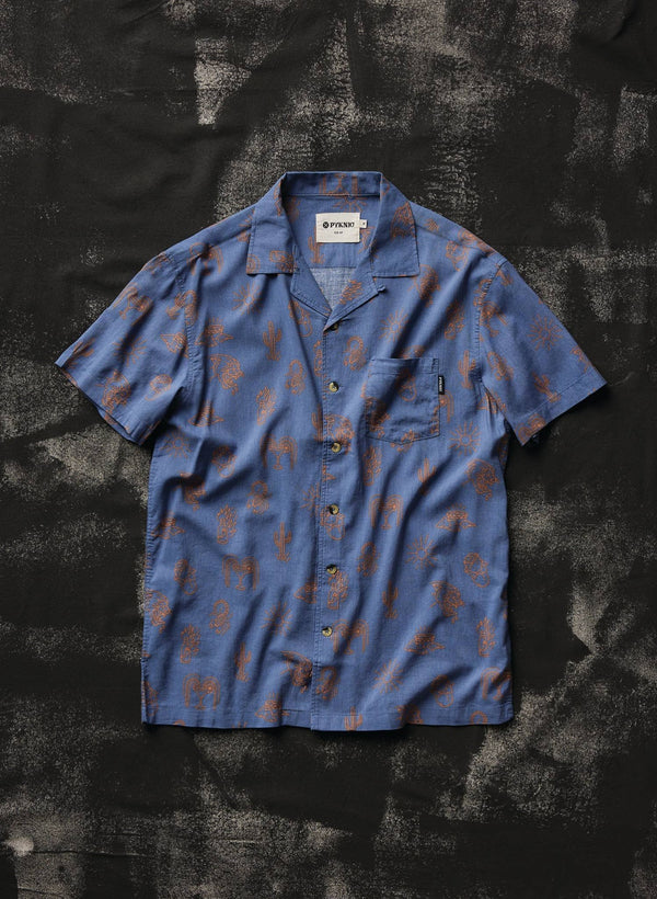 Pyknic - Adios Burritos Casual Button Down Shirt Men & Women - Bawston & Tucker - 