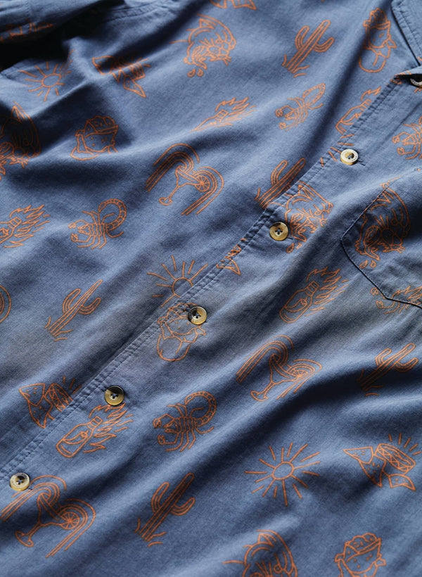 Pyknic - Adios Burritos Casual Button Down Shirt Men & Women - Bawston & Tucker - 