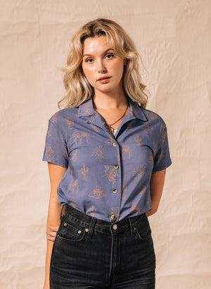Pyknic - Adios Burritos Casual Button Down Shirt Men & Women - Bawston & Tucker - 