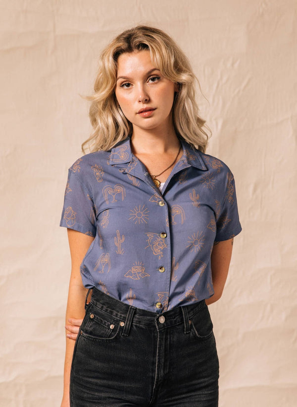 Pyknic - Adios Burritos Casual Button Down Shirt Men & Women - Bawston & Tucker - 