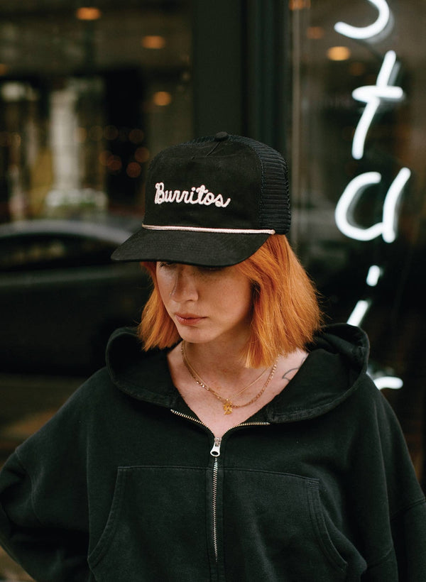 Pyknic - Burritos Chainstitch Trucker Hat - Bawston & Tucker - 