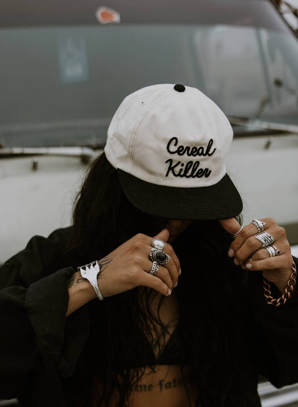 Pyknic - Cereal Killer Chainstitch Hat - Bawston & Tucker - 