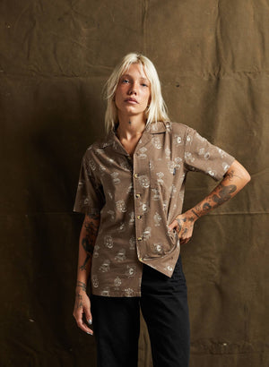 Pyknic - Desert Donuts Casual Button Up Shirt Men Women Western - Bawston & Tucker -