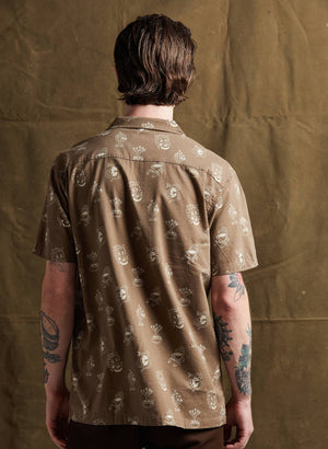 Pyknic - Desert Donuts Casual Button Up Shirt Men Women Western - Bawston & Tucker -