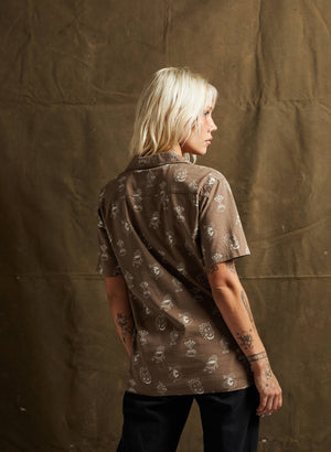 Pyknic - Desert Donuts Casual Button Up Shirt Men Women Western - Bawston & Tucker -