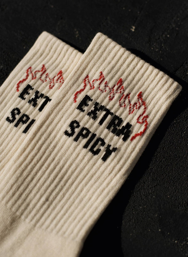 Pyknic - Extra Spicy Socks, Fun Socks - Bawston & Tucker - 