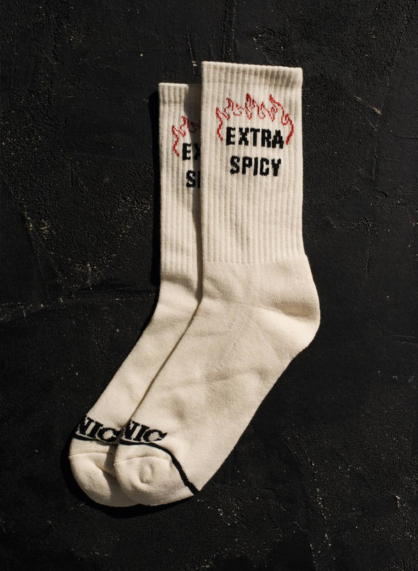Pyknic - Extra Spicy Socks, Fun Socks - Bawston & Tucker - 