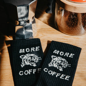Pyknic - More Coffee Socks - Bawston & Tucker - 