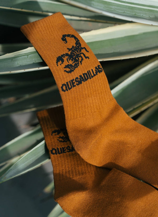 Pyknic - Quesadillas Socks, Western Comfy Crew Socks - Bawston & Tucker - 