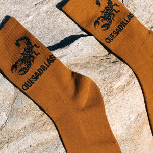Pyknic - Quesadillas Socks, Western Comfy Crew Socks - Bawston & Tucker - 